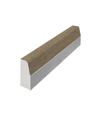 Бордюр дорожный 1000*300*150мм Искусственный камень Степняк с неполным прокрасом