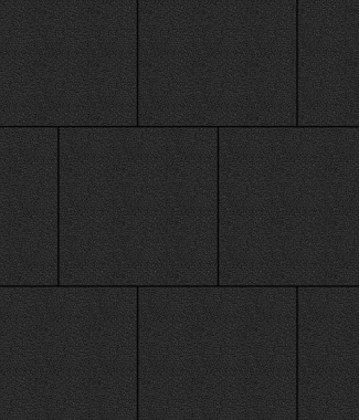 Тротуарная плитка КВАДРАТ - Гранит Черный